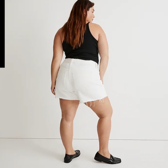 Madewell Curvy High-Rise Denim Shorts size 37 - Picture 4 of 11